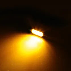 HIGHSIDER CNC LED Blinker/Positionslicht LITTLE BRONX, schwarz, getönt, E-geprüft, Paar, schwarz