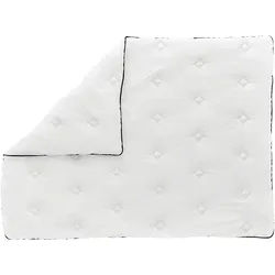 Ganzjahresdecke Dacron Light ca. 155x220x3 cm Weiß