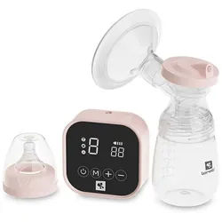 Lorelli Elektrische Milchpumpe Milchpumpe Lea elektrisch, 180 ml Timer LED-Anzeige 4 Modi 9 Vakuumstufen rosa