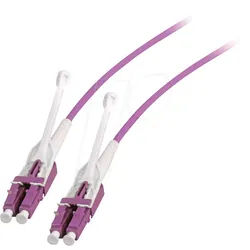 DJP-LCLCOM4-2 - Duplex Jumper LC-LC, OM4, 2 m
