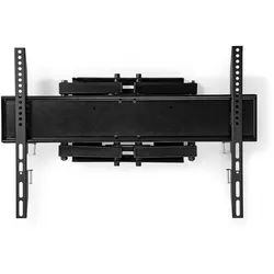 Nedis Vollbewegliche-TV-Wandhalterung 37 - 80 " | maximal unterstütztes Bildschirmgewicht: 35 kg | kippbar | drehbar | 6 Drehpunkte | Stahl | Schwar