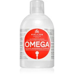 Kallos KJMN Professional Regenierendes Shampoo mit Omega 6 Fettsäuren und Macadamiaöl 1000 ml
