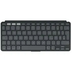 Logitech Keys-To-Go 2 - GRAPHITE - DEU - BT - N/A - WESTMID-511-APPLE Gaming-Tastatur (Bluetooth Low Energy technology) schwarz