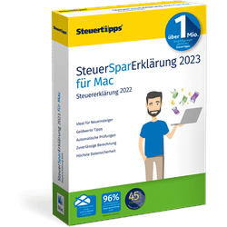 SteuerSparErklärung 2023 (für Steuerjahr 2022) Mac