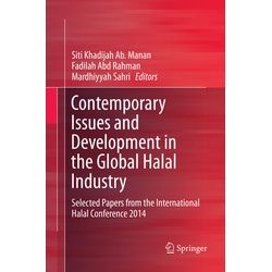 Contemporary Issues And Development In The Global Halal Industry Kartoniert (TB)