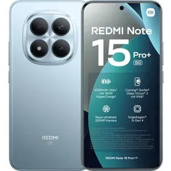 Xiaomi Redmi Note 15 Pro+ 5G 512 GB / 12 GB - Smartphone - glacier blue Smartphone (6,83 Zoll, 512 GB Speicherplatz) blau