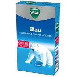 WICK BLAU Menthol Bonbons o.Zucker Click 46 g