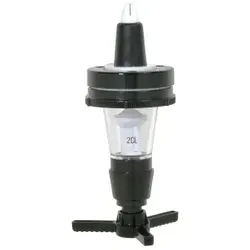 Prima System Portionierer, schwarz, für 0,7-1,0 Liter Flaschen, Flaschenportionierer für einen schnellen und exakten Ausschank, Dosiermenge: 3 cl = 30 ml