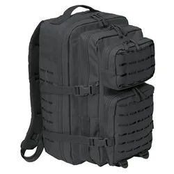 Brandit US Cooper Lasercut L arge Rucksack, schwarz für Männer