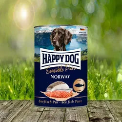 Happy Dog Sensible Pure Norway - 100% tierisches Protein - 5 + 1 Aktion (400 g)