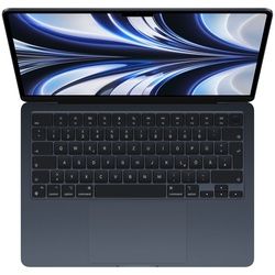 "Apple Black Week Aktion % | MacBook Air 13,6"" 2022,Apple M2 Chip 8-Core,8-Core GPU ,8 GB,2000 GB,67W USB-C Power Adapter, Mitternacht"