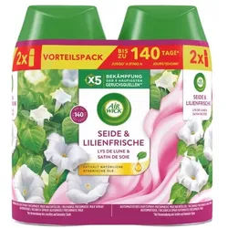 AIR WICK 2x Raumduft-Nachfüller Freshmatic Max Pure »Seide & Lilienfrische«