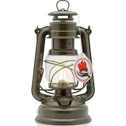 Petromax Laterne Feuerhand Baby Special 276 LED Stahlblech verzinkt (Farbe Olive, 1-St., Neuheit 2023), Hergestellt in Deutschland grün
