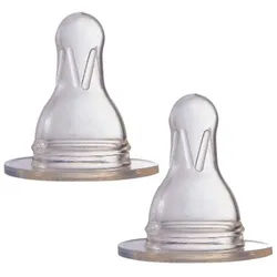 Baby-Nova Babyflasche Flaschensauger Rund für Standartgewinde 0-24M weiß