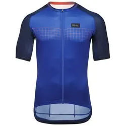 Gorewear HERREN Grid Fade Trikot 2.0 Herren Ultramarine Blue/Fireball XL