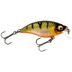 Westin Fishing Kunstköder, BuzzBite SR Crankbait 5cm 6g Low Floating Bling Perch Wobbler 5 cm