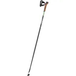 Leki Smart Response Nordic Walking Stock dark anthracite-smokegreen-white 105 cm