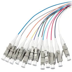 O3482.2 - Faserpigtail LC, 12 Pigtails 50/125μ OM3, 2 m