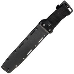 KA-BAR Black Tanto Knife Hard Plastic Sheath, serrated edge 1245