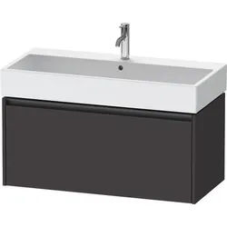 Duravit Ketho.2 Waschtischunterbau wandhängend Graphit Supermatt 984x460x440 mm - K25078080800000 K25078080800000