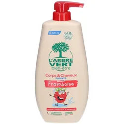 L'arbre Vert Öko Shampoo & Dusche Kinder Himbeere