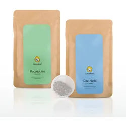 Löwenkind Gute-Nacht-Kräuterpads und Rotznäschen-Kräuterpads in 10er-Nachfüllpackungen Kräuter 2x10 St