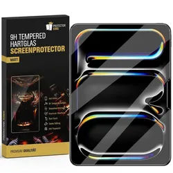 3x 9H Panzerglas für iPad Air 11 2024 matt Anti-Reflex entspiegelt echtes Tempered Glass Panzerfolie Displayschutz Schutzglas Schutzfolie Screen-Protector