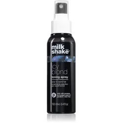 milk_shake® Icy Blond Toning Spray Spray neutralisiert gelbe Verfärbungen 100 ml