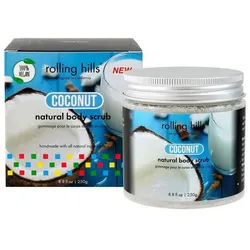 Rolling Hills Körperpflegemittel Coconut Eliminates Unreinheiten Körperpeeling 250 g