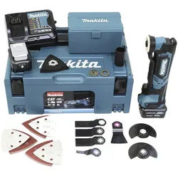 Makita Akku-Multifunktionswerkzeug Makita TM30DSMJX5 Akku-Multifunktionswerkzeug inkl. 2. Akku, inkl. L