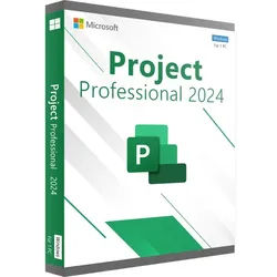 Microsoft Project 2024 Professional | Vollversion | Sofortdownload + Produktschlüssel