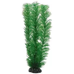 HOBBY Aquariendeko Egeria, 20 cm künstliche Aquariumpflanze grün