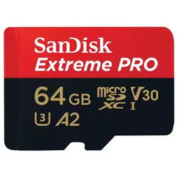 SANDISK MicroSD-Card Extreme Pro 64GB