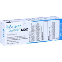 Artelac Splash Mdo Augentropfen 10 ML