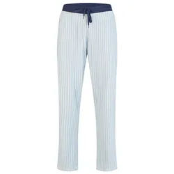 Phil & Co. Pyjamahose Herren Schlafanzughose (1-tlg) Baumwolle blau XL / 54