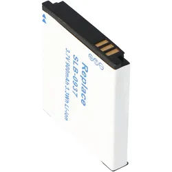 AccuCell Akku passend für Samsung SLB-0937, 900mAh