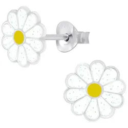 Order & Smile Schmuck Paar Ohrstecker Kinder Ohrstecker 925 Silber Ohrringe für Mädchen silberfarben
