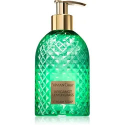 Vivian Gray Gemstone Bergamot & Lemongrass cremige Seife 300 ml