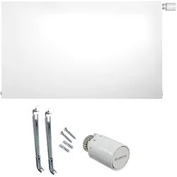 Ventil-Heizkörper Buderus Logatrend VC-Plan.2 H 900 mm L 1000 mm Typ 33 - 2592/1616 Watt - Set mit Thermostatkopf rechts
