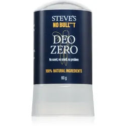 Steve's No Bull***t Deo Zero natürlicher Deo-Stick für Frauen und Männer 60 g