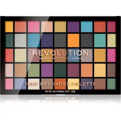 Revolution Maxi Reloaded Palette Palette mit pudrigen Lidschatten Farbton Dream Big 45x1.35 g