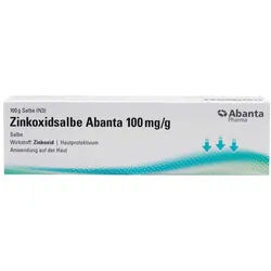 Zinkoxidsalbe Abanta 100 Mg/g
