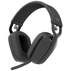 Logitech Zone Vibe 100 Stereo Headset, Grafit - Bluetooth, USB-C, Windows, macOS oder ChromeOS sowie iOS und Android