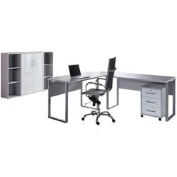 Büro Office Edition Set 2 Grau