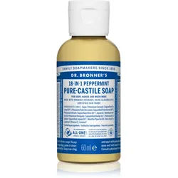 Dr. Bronner’s Peppermint Universelle Flüssigseife 60 ml