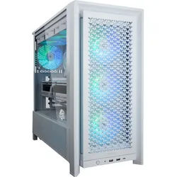 ONE GAMING Gaming PC IR069 - Corsair Edition Gaming-PC (Intel Core i5 14600K, Radeon RX 9070, 32 GB RAM, 2000 GB SSD, Luftkühlung) weiß