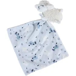 Patinio Schmusetuch , Creme, Grau, Weiß , Textil , 22x22 cm , unisex , EN 71 , Spielzeug, Babyspielzeug, Schnuffeltücher