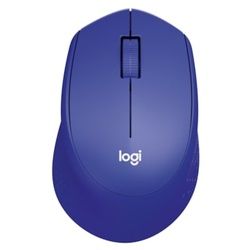 Logitech M330 Silent Plus Kabellose Maus Blau