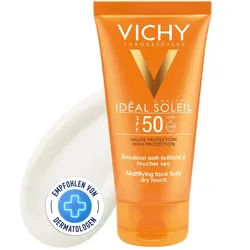 Vichy Ideal Soleil Sonnen-Fluid LSF 50 normale bis Mischhaut Gel ml Unisex 50 ml Gel