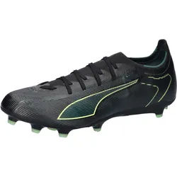 Puma Herren Fussballschuhe ULTRA 6 MATCH FG/AG 108514-02 46 - PUMA Black-Fizzy Light-Green - 46